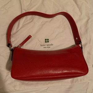 Kate Spade shoulder bag in Georgetown Tomato